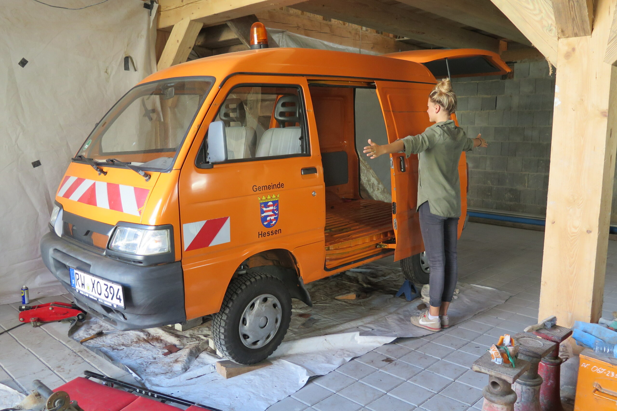 piaggio porter van